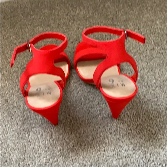 Mix No6 Red Sandals - Picture 3 of 3